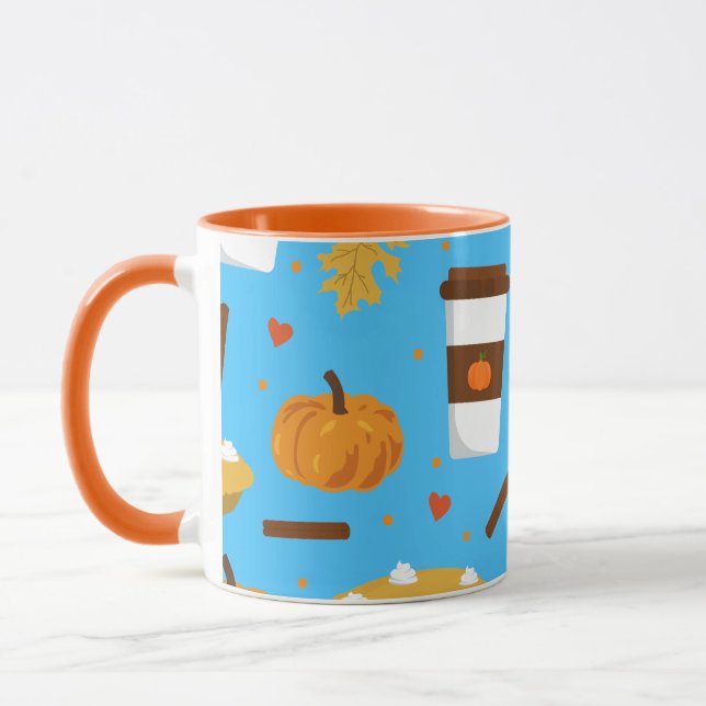 love pumpkin spice mug (Left)