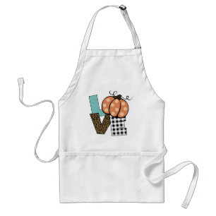 Love Pumpkin Standard Apron
