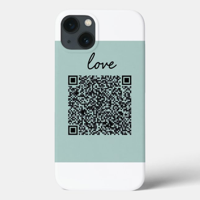 Love QR Code  Case-Mate iPhone Case (Back)