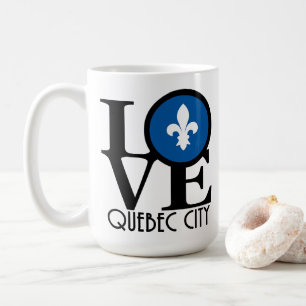 LOVE Quebec City 15oz Coffee Mug