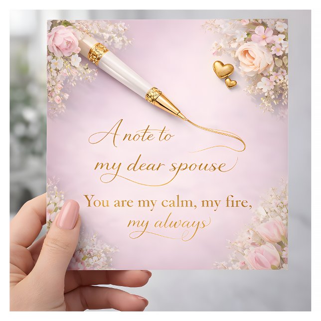 Love Quote Design – Perfect Gift for Your Spouse Card (Creator Uploaded)