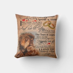 Love Quote For Boyfriend, Boyfriend Birthday Gift Cushion