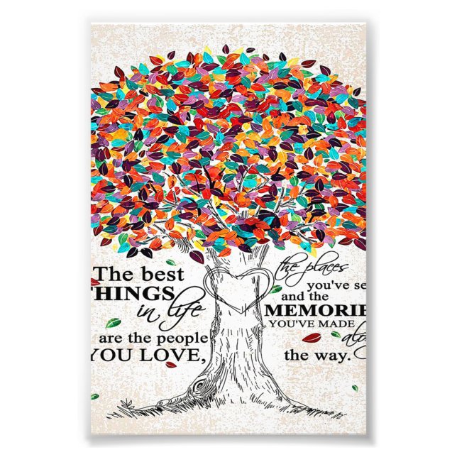 Love Quote For Husband, Husband Birthday Gift Photo Print (Front)