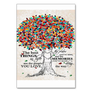 Love Quote For Husband, Husband Birthday Gift Table Number