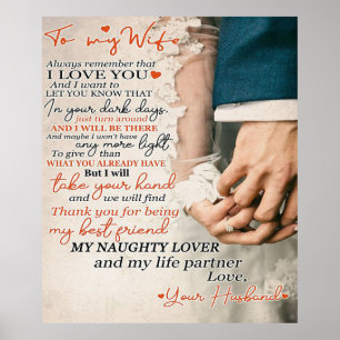 Love Quote For Wife Home Decor Gift