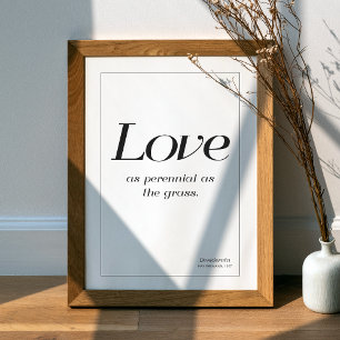 Love Quote  Poster
