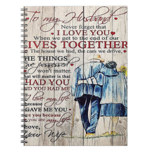 Love Quotes To My Husband, Home Decor Notebook