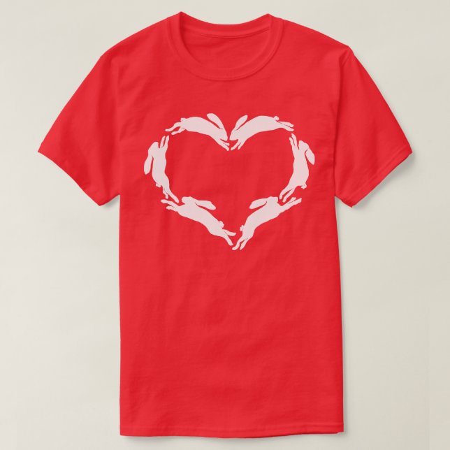 Love rabbits T-Shirt (Design Front)