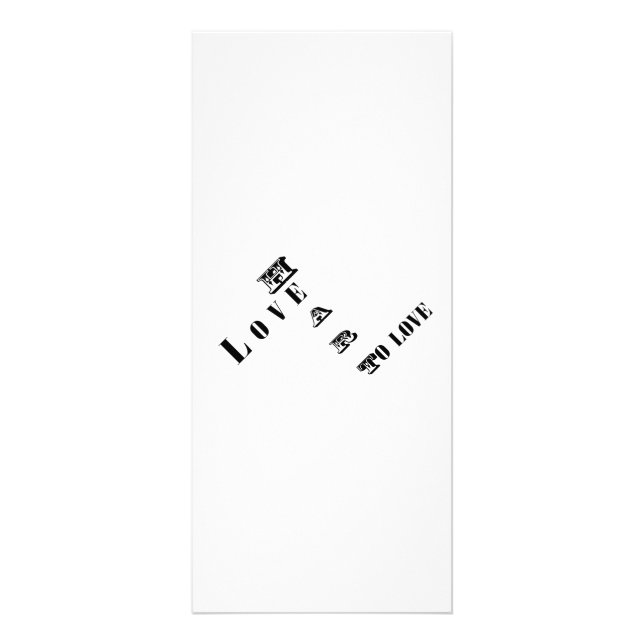 Love Rack Card (Front)