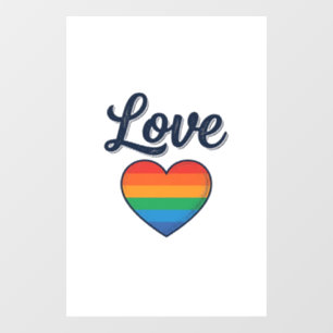 Love Rainbow Heart Pride Vector Shirt Design_1