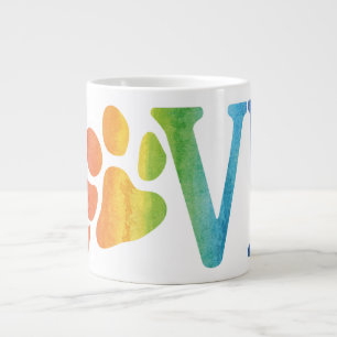Love Rainbow Large Coffee Mug