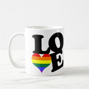 Love Rainbow Pride Coffee Mug