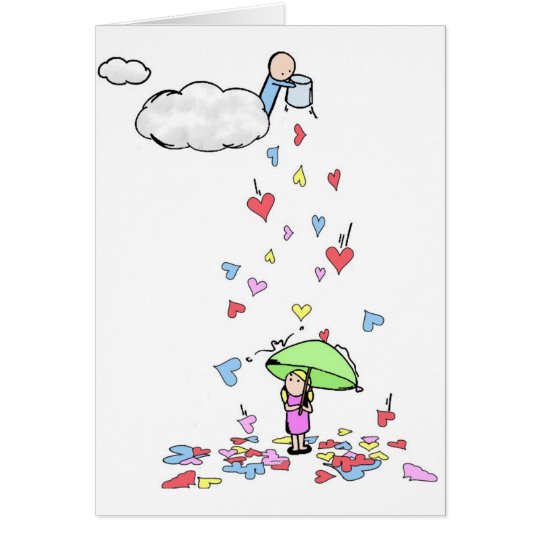 Love Rains Down Card