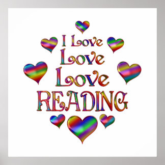 Love Reading Poster