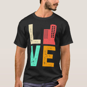 Love Real Estate Agent Investor Realtor  T-Shirt