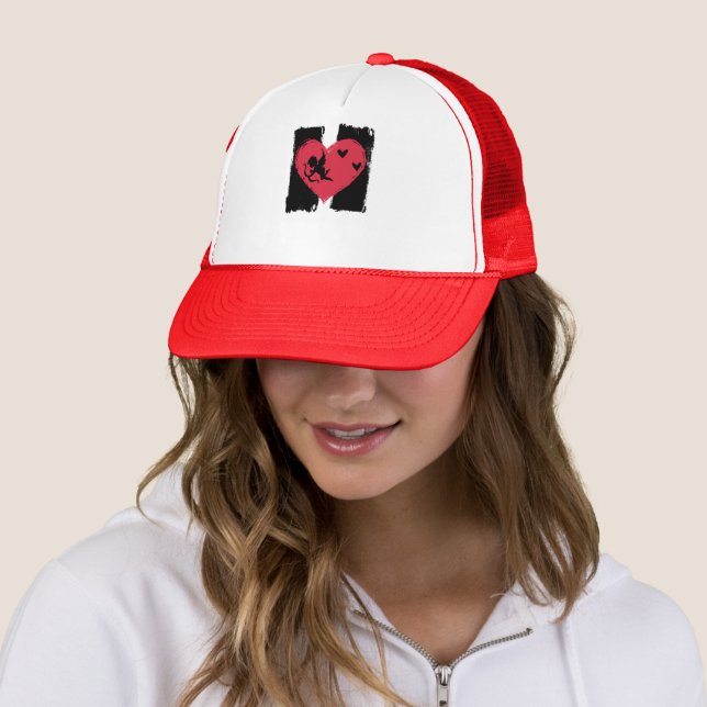 Love reaping trucker hat (In Situ)