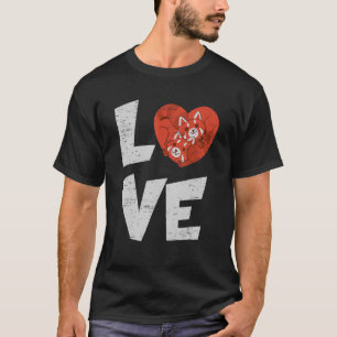 Love Red Panda for a Bamboo Tree Species T-Shirt