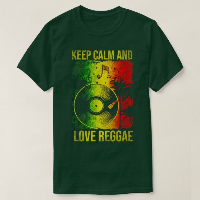 Love Reggae T-Shirt (Design Front)