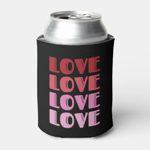 Love Repeating Text Valentine's Day I Love You Can Cooler