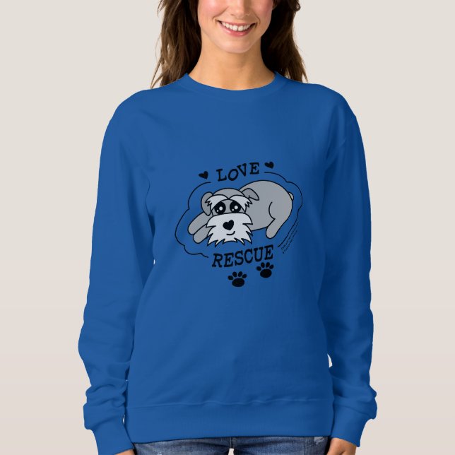 Love Rescue - Dark T-Shirt (Women) Sweatshirt (Front)