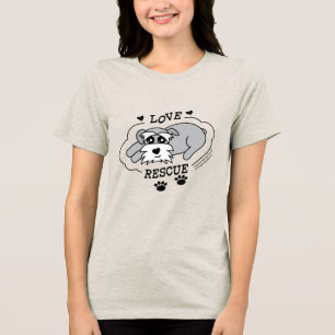 Love Rescue - Dark T-Shirt (Women) Tri-Blend Shirt