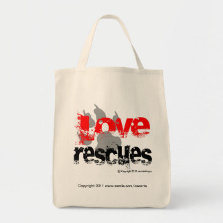 Love Rescues Tote Bag