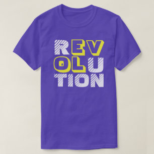 LOVE REVOLUTION TEXT DESIGN T-Shirt