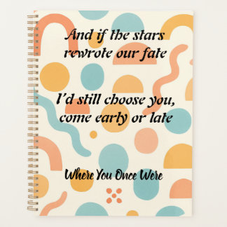 Love Rewritten by the Stars, Chosen Always Planner