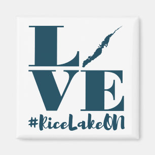 Love Rice Lake magnet