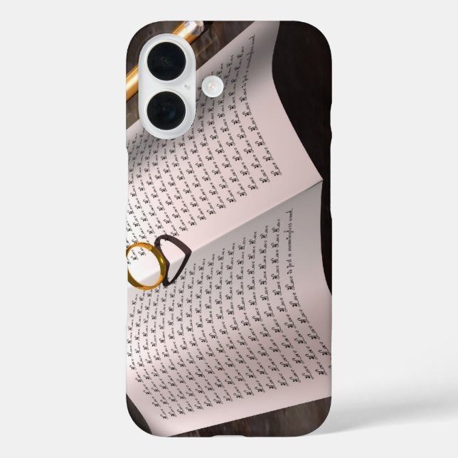 love ring heart shadow Case-Mate iPhone case (Back)