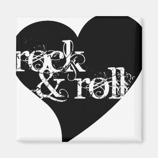 Love Rock & Roll Design Magnet