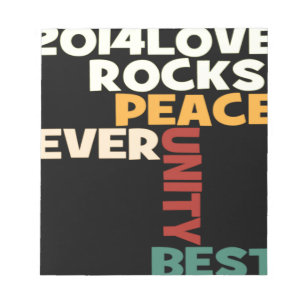Love Rocks Notepad