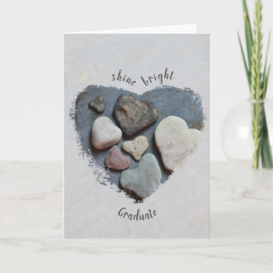 Love Rocks Shine Bright Graduate Card