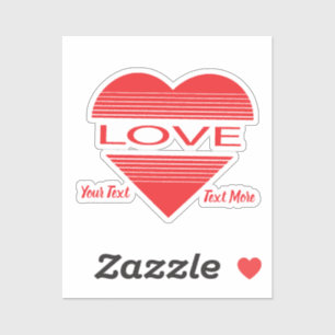 Love & Romance Concept Design with Heart Elements