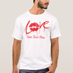 Love & Romance Concept Design with Heart Elements T-Shirt
