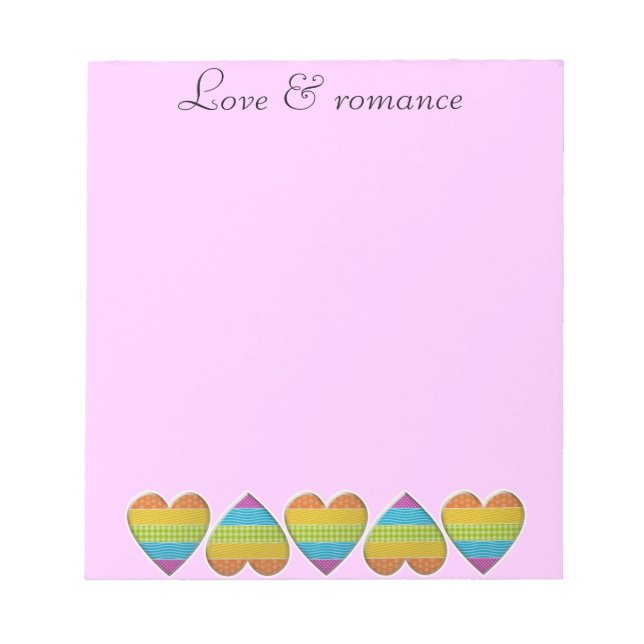 love & romance notepad (Front)