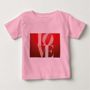 Love Romance Red Pink Baby T-Shirt