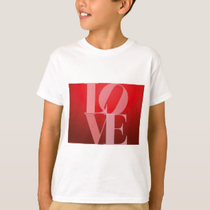 Love Romance Red Pink T-Shirt