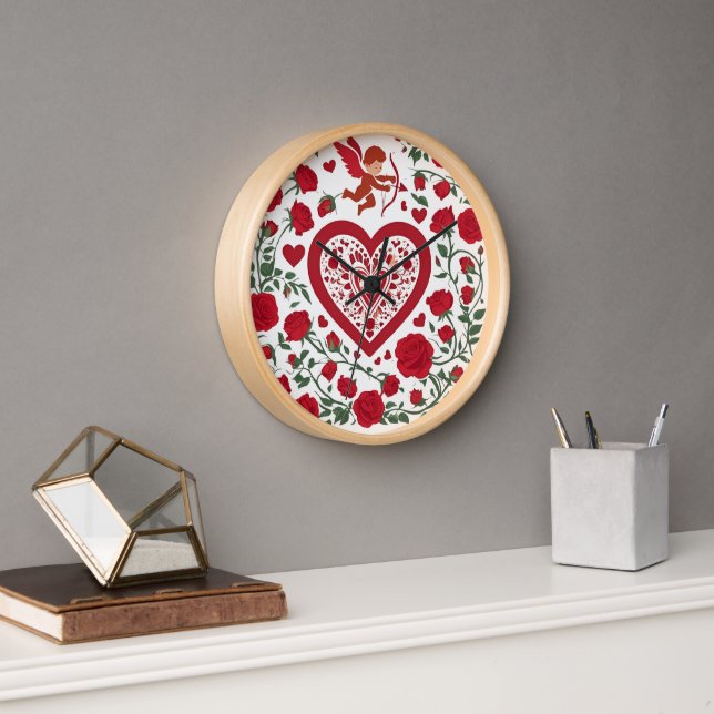 Love & Romance – Valentine’s Day Special  Clock (Office)