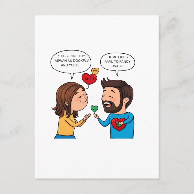 Love & Romance – Valentine’s Day Special  Postcard (Front)