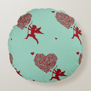 Love & Romance – Valentine’s Day Special Round Cushion