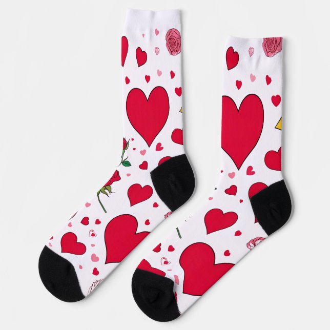 Love & Romance – Valentine’s Day Special  Socks (Left)