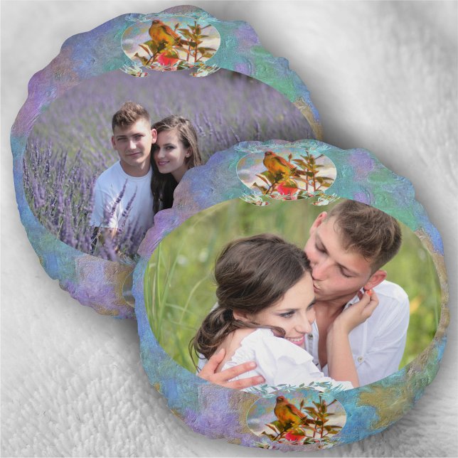 Love & Rooftop Social Visitor 2338 Round Cushion (Creator Uploaded)