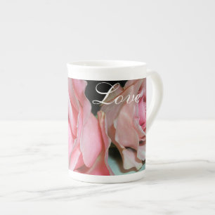 Love Rose Bone China Mug