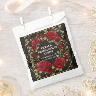 Love Rose Flower Seed Packet Gift Bags