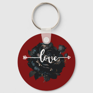 Love Rose Key Ring