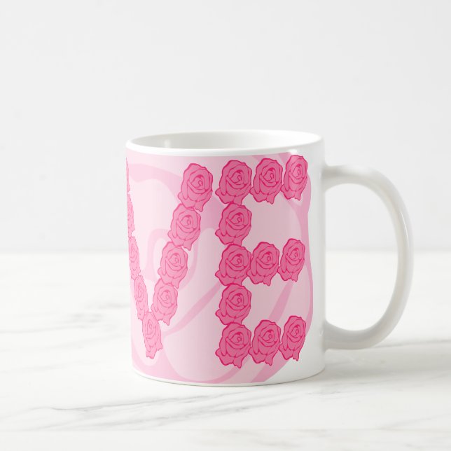 Love Roses Coffee Mug (Right)