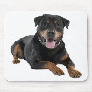 Love Rottweiler Puppy Dog Mousepad