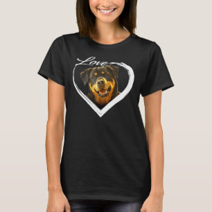 Love Rottweilers Metzgerhund Rottie Puppy Dog Love T-Shirt