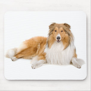 Love Rough Collie Puppy Dog Mousepad